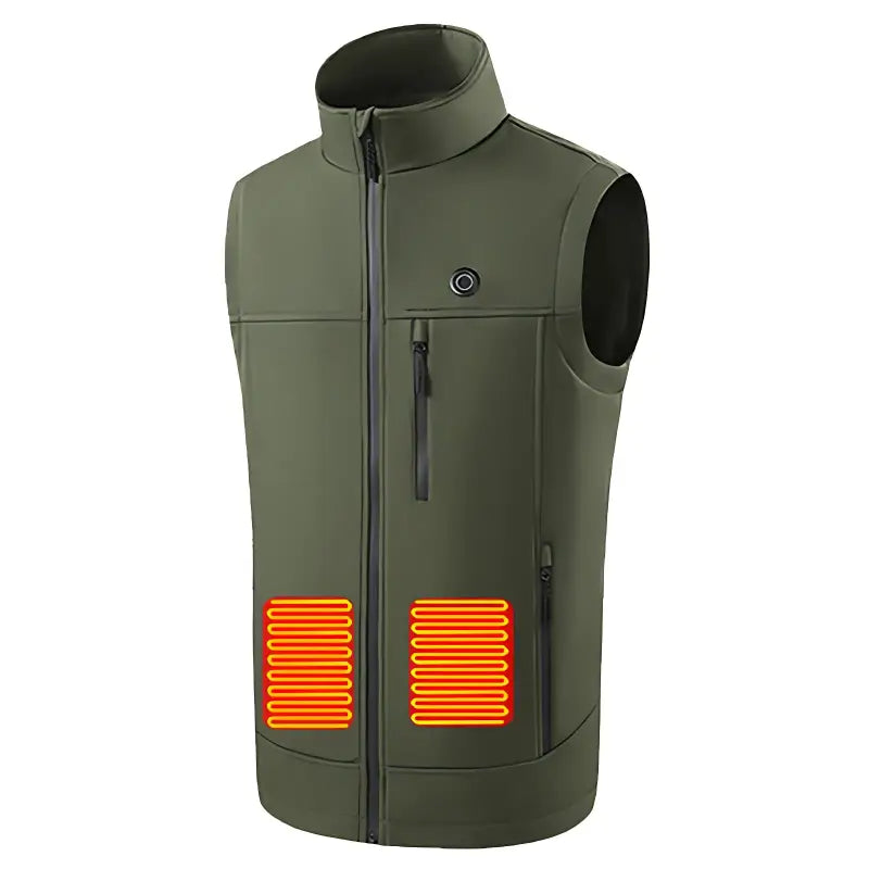 Gilet chauffant homme pour la randonnée en montage