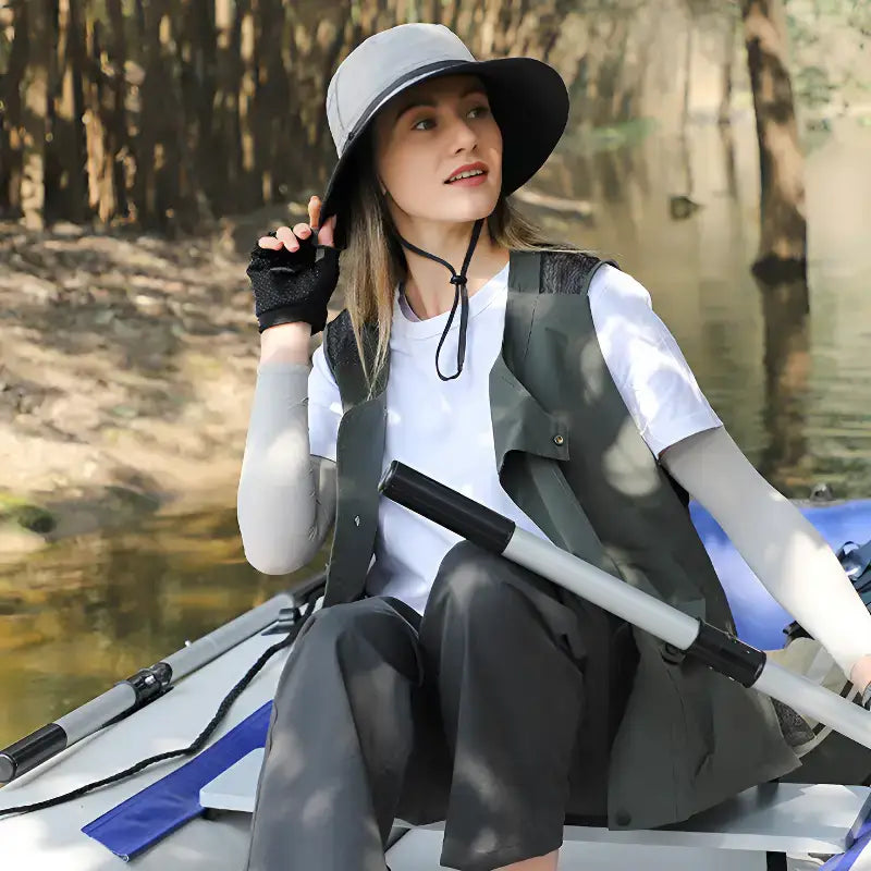 Chapeau randonnée femme anti-uv fonctionnel