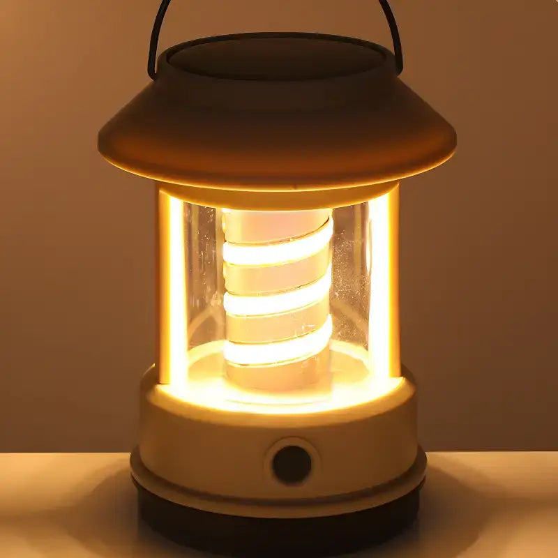 Lampe de camping lanterne solaire usb multimode