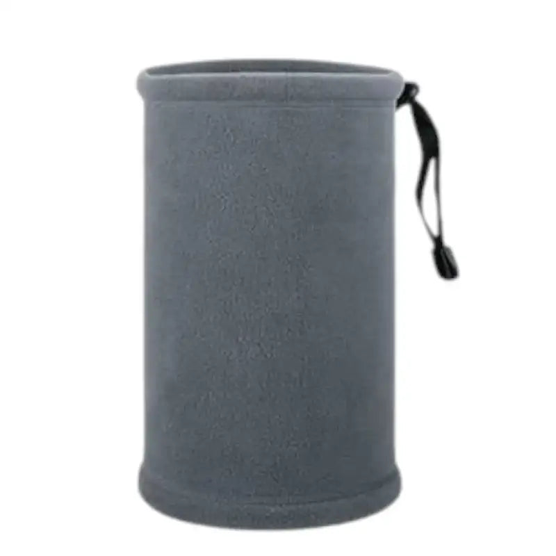 Tour de cou polaire noir militaire
