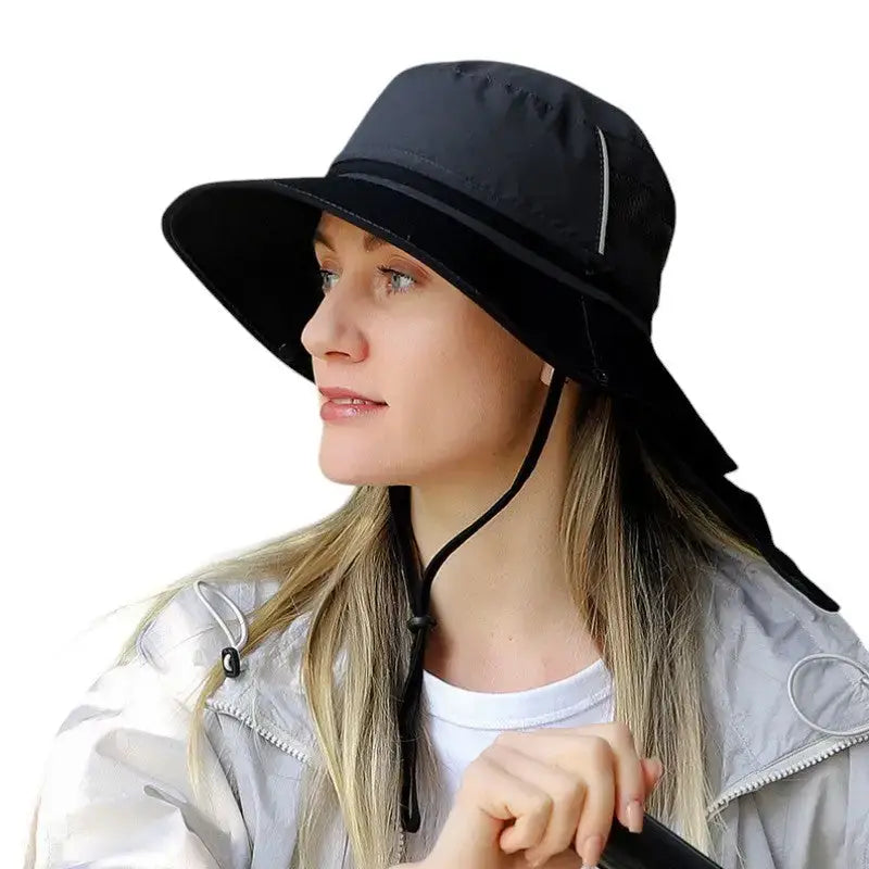 Chapeau randonnée femme anti-uv fonctionnel