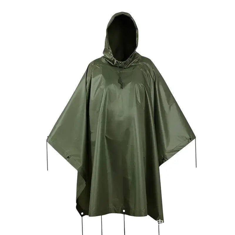 Poncho militaire vert olive