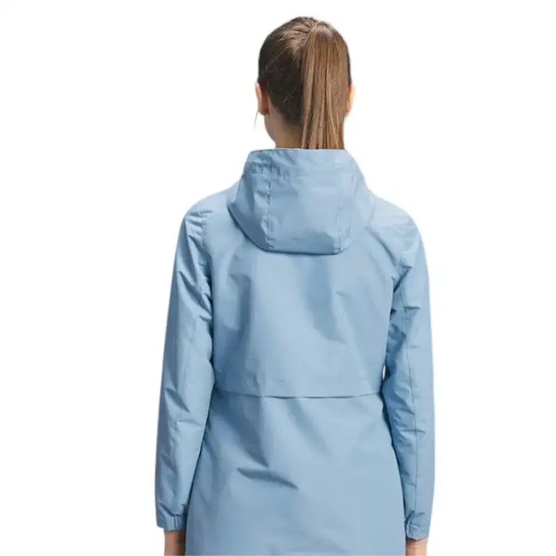 Veste pluie femme rose imperméable urbaine