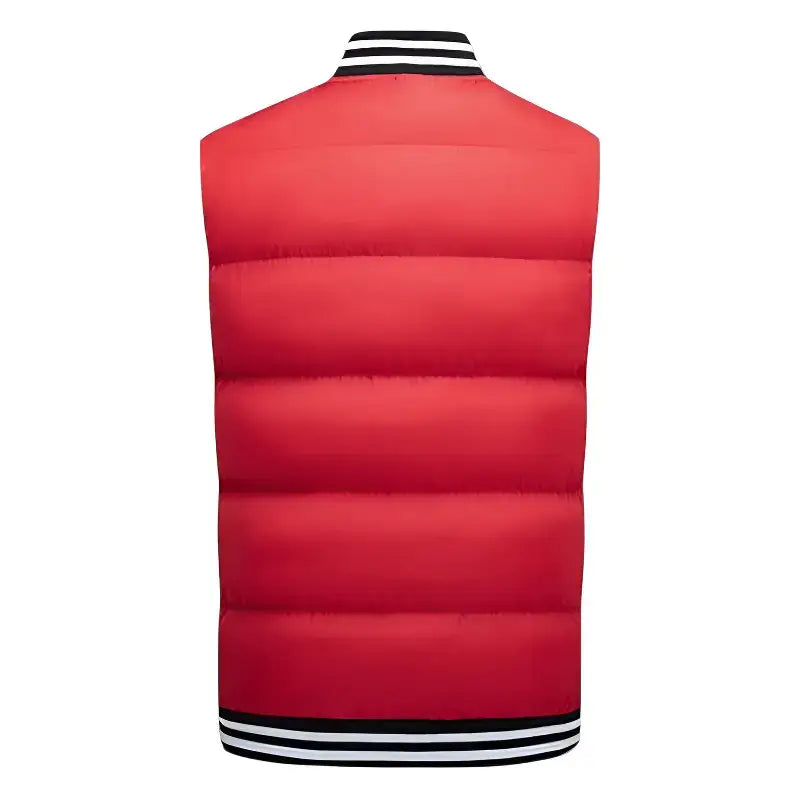 Gilet chauffant homme rouge sans batterie