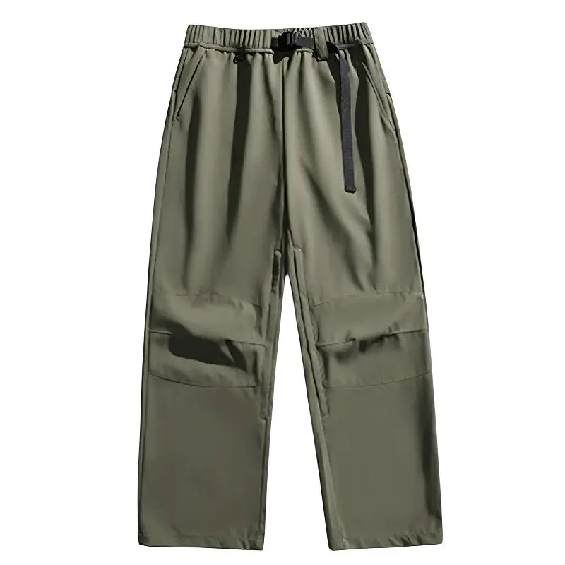 Pantalon trekking imperméable technique 10000-20000mm doublure maille coupe large