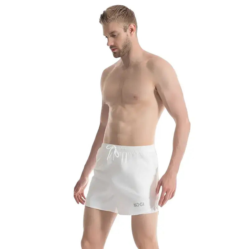 Short court sport homme polyester