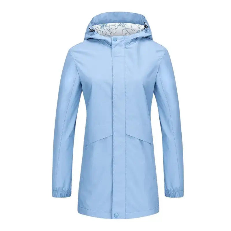 Veste pluie femme rose imperméable urbaine