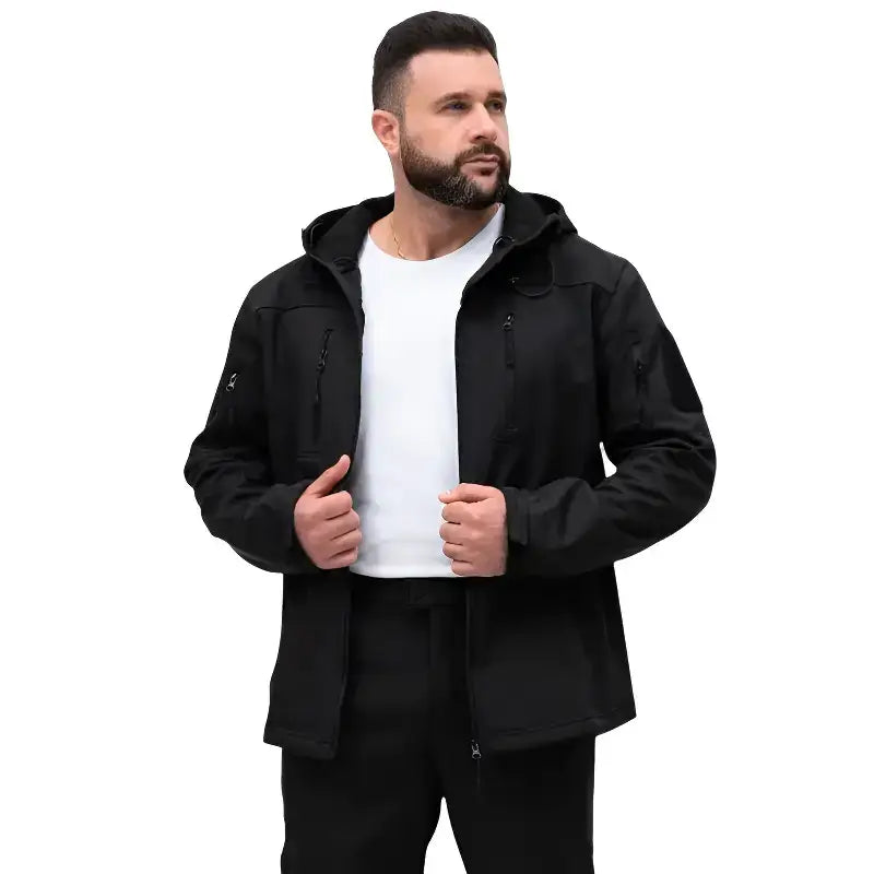 Veste coupe-vent homme randonnée déperlante
