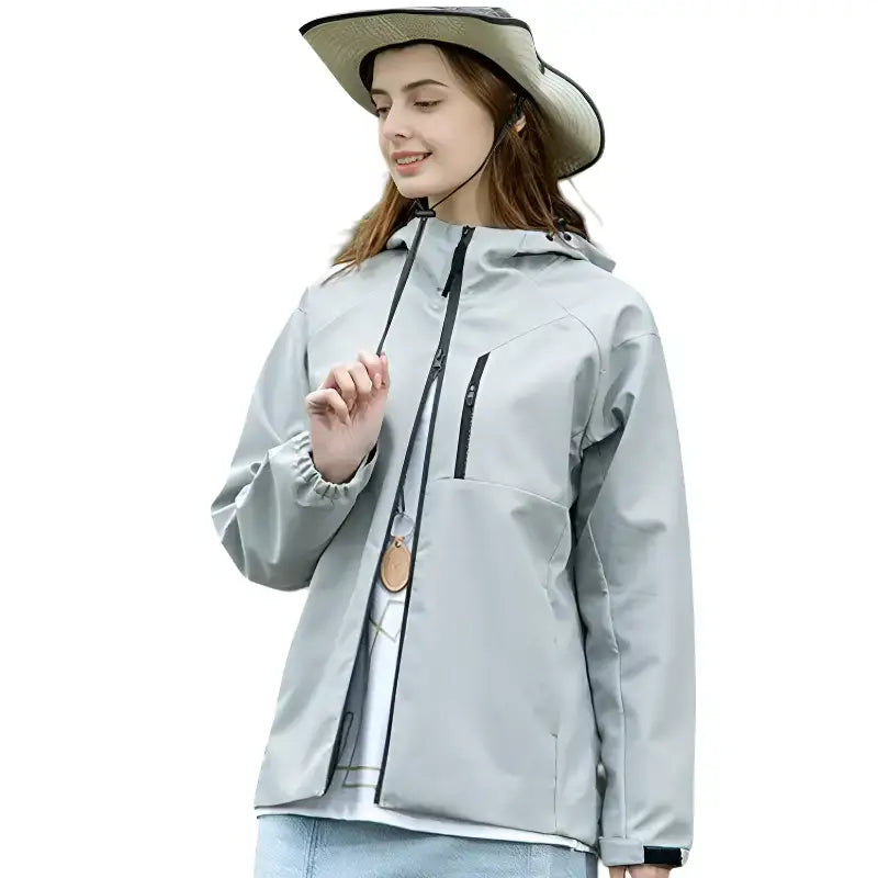 Veste softshell randonnée doublure maille