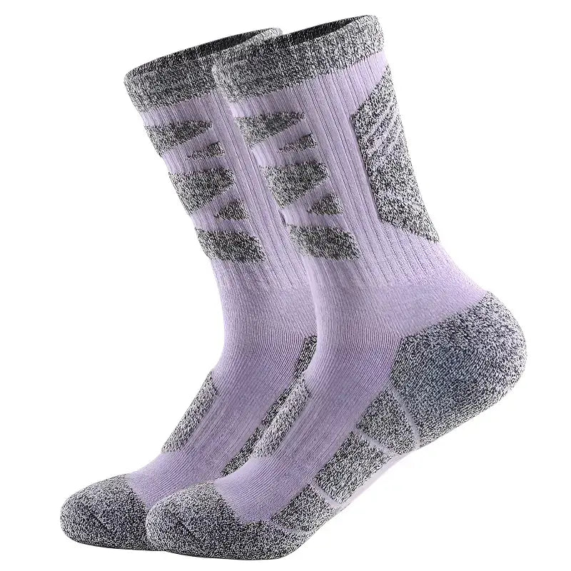 Pack 5 chaussettes randonnée épaisses mixte