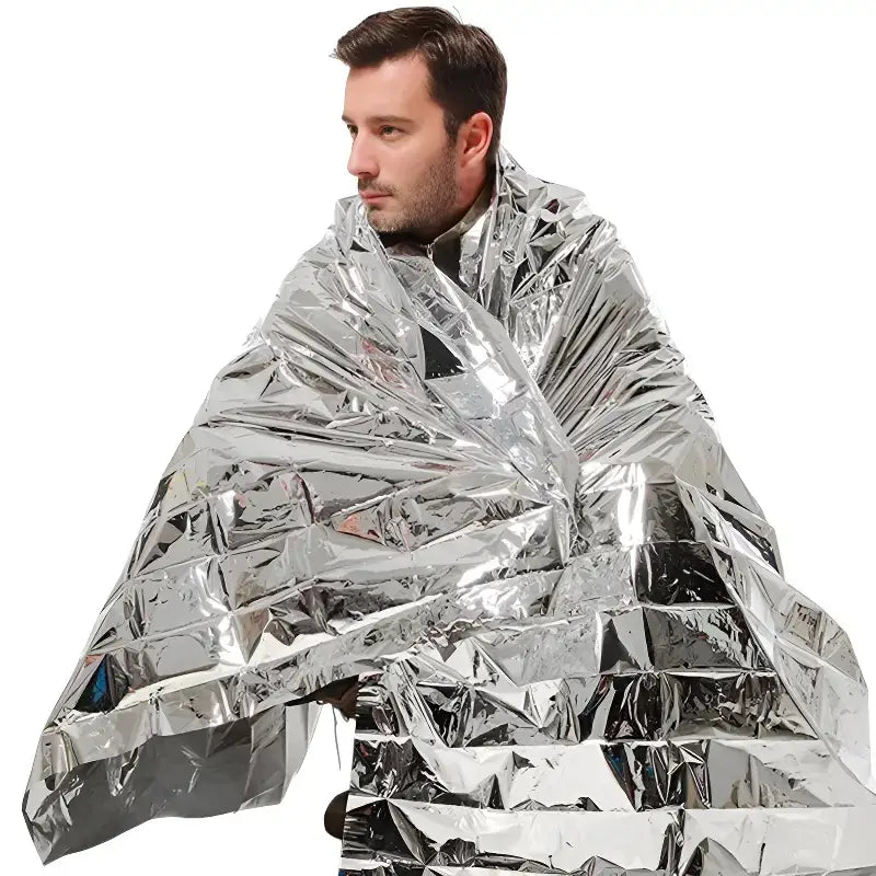 Couverture de survie 130x210 aluminium