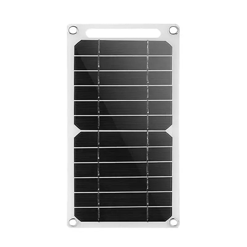 Panneau solaire randonnée double usb pliable