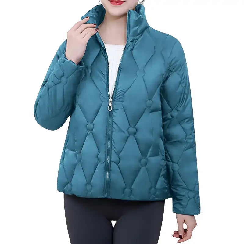 Veste chauffante femme épaisse multizones
