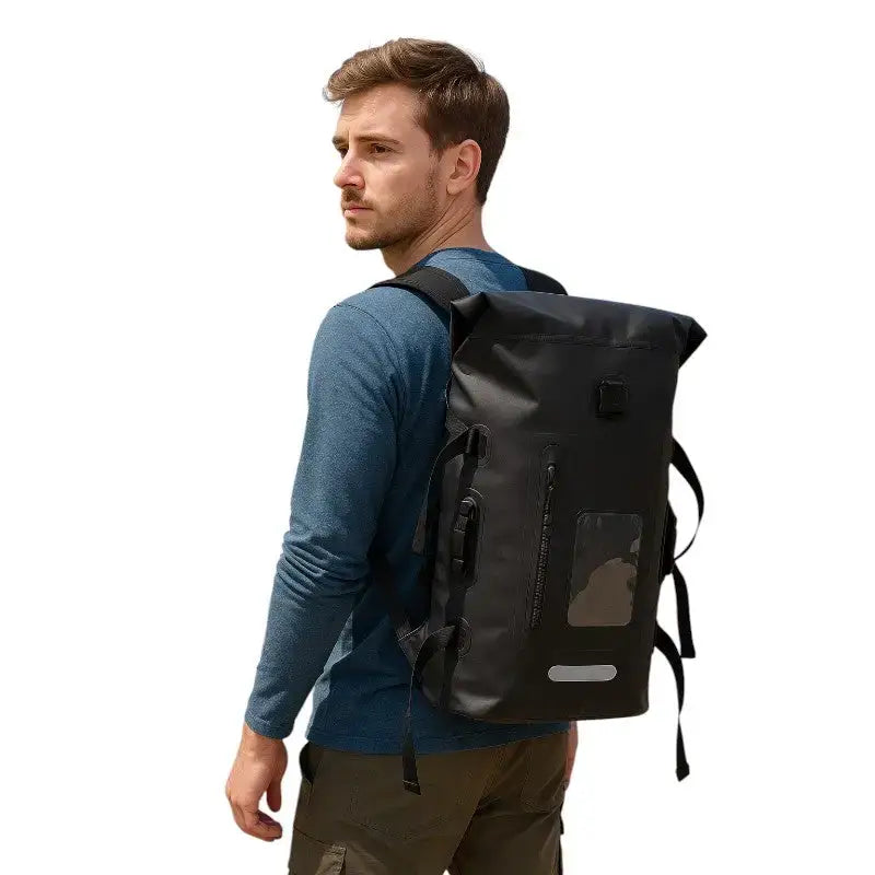 Sac à dos imperméable randonnée fermeture clip