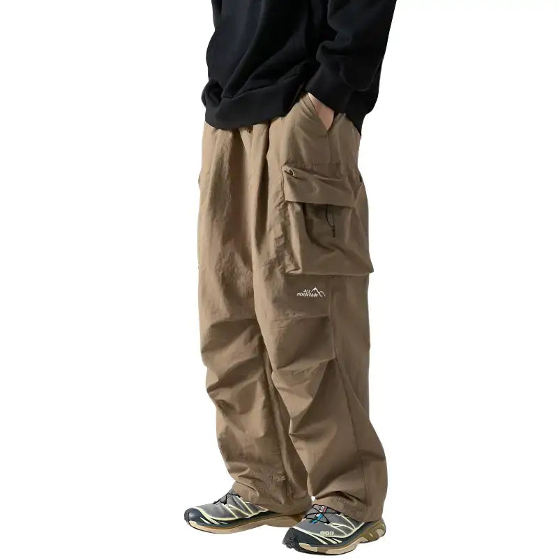 Pantalon trekking désert nylon ample