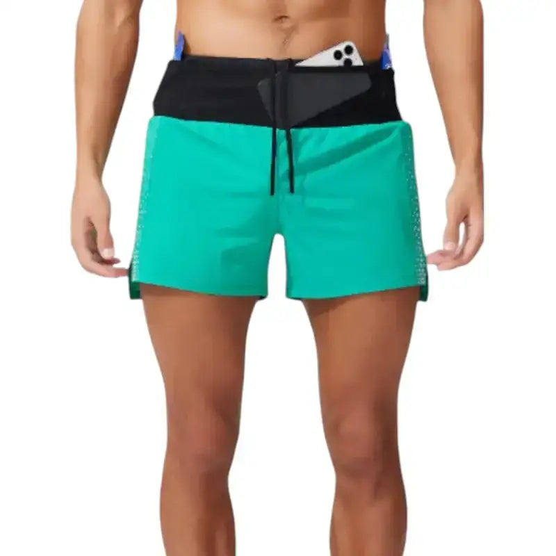 Short homme randonnée respirant technique