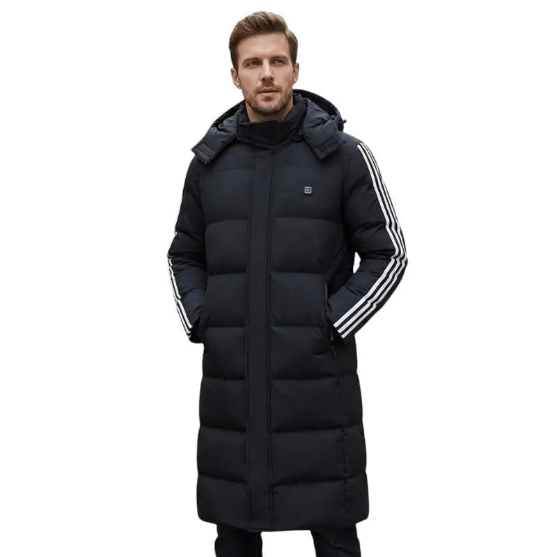 Doudoune chauffante longue manches complètes