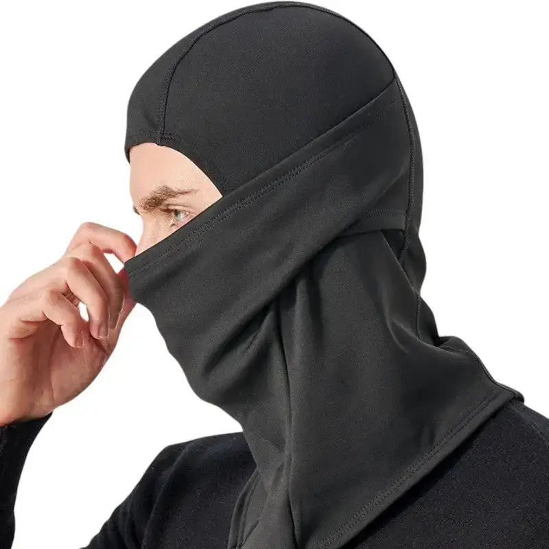 Cagoule outdoor noire légère respirante