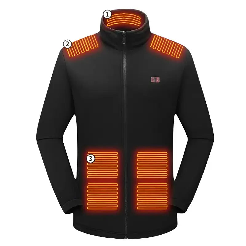 Veste chauffante homme fine outdoor loisir