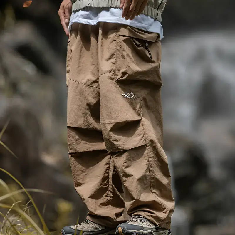 Pantalon trekking désert nylon ample
