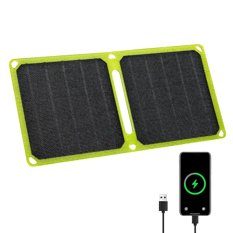 Panneau solaire randonnée étanche 14w