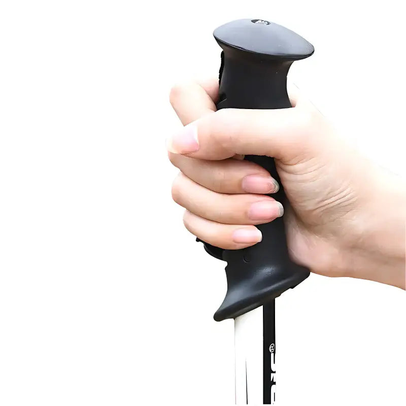 Bâton randonnée neige fixe pointe glace