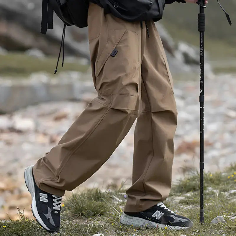 Pantalon cargo trekking hiver doublure polaire