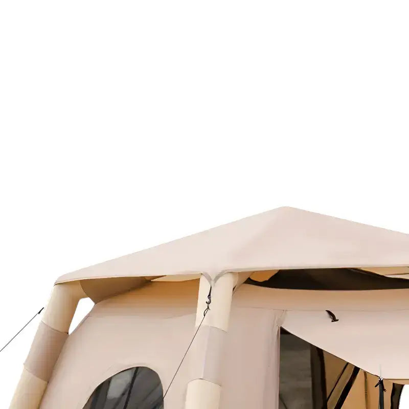 Tente gonflable camping plage familiale