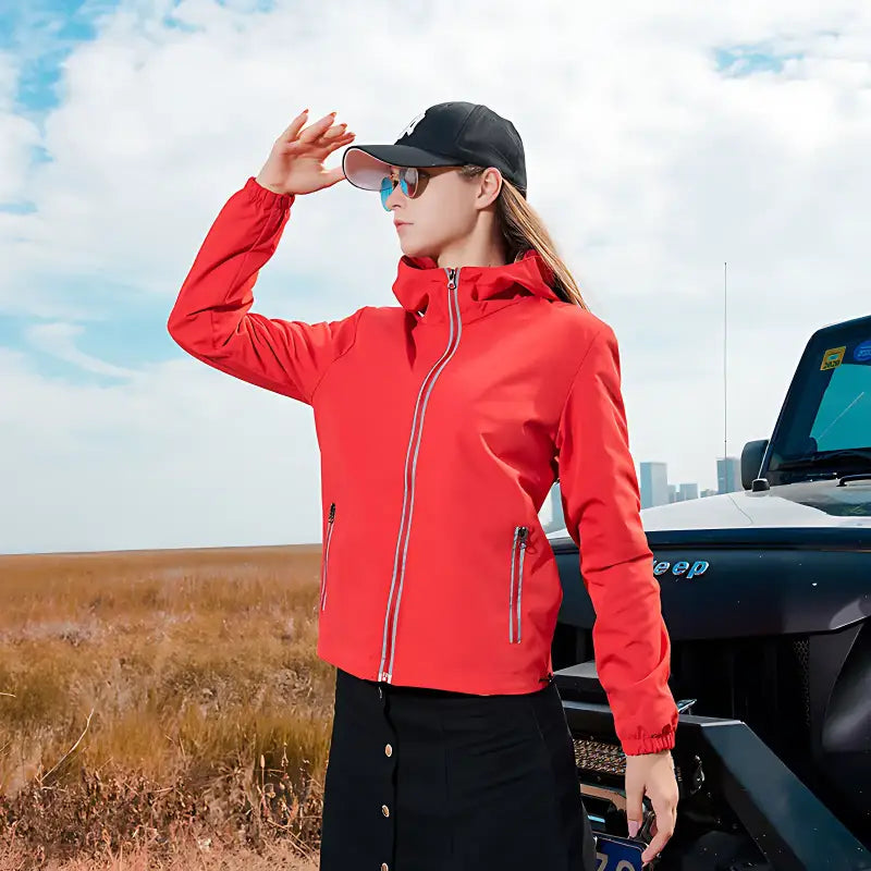 Veste randonnée pédestre femme imperméable