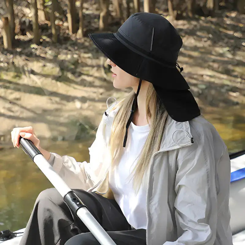 Chapeau randonnée femme anti-uv fonctionnel