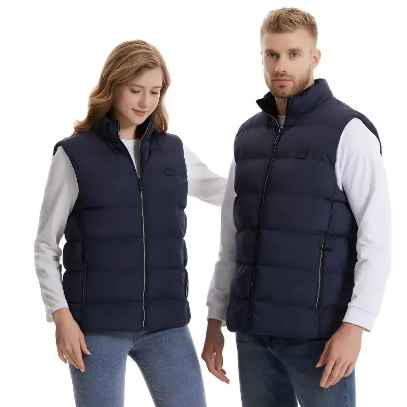 Gilet chauffant homme grande taille