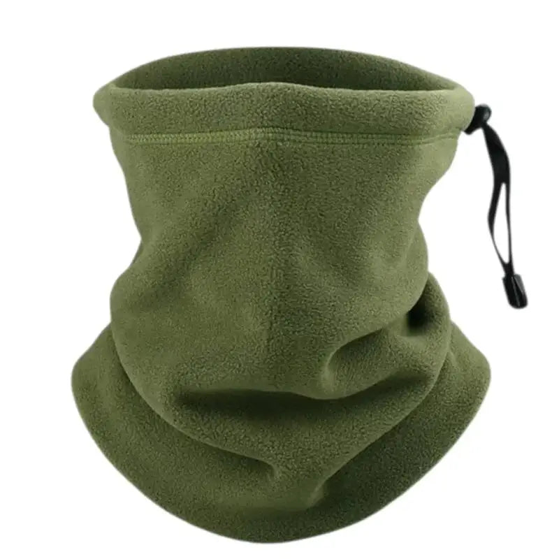 Tour de cou polaire noir militaire