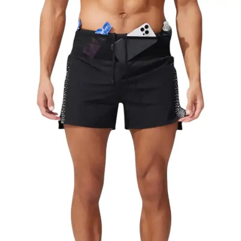 Short homme randonnée respirant technique