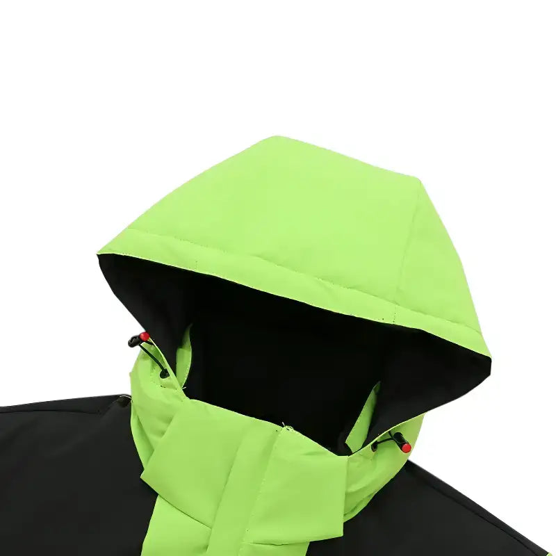 Homme veste chauffante imperméable