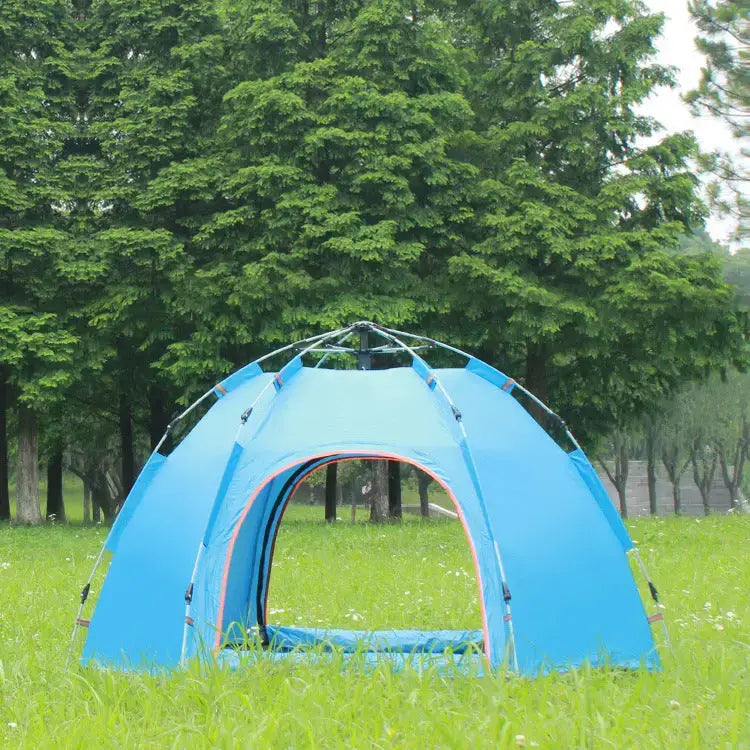 Tente hexagonale 3 places camping loisir