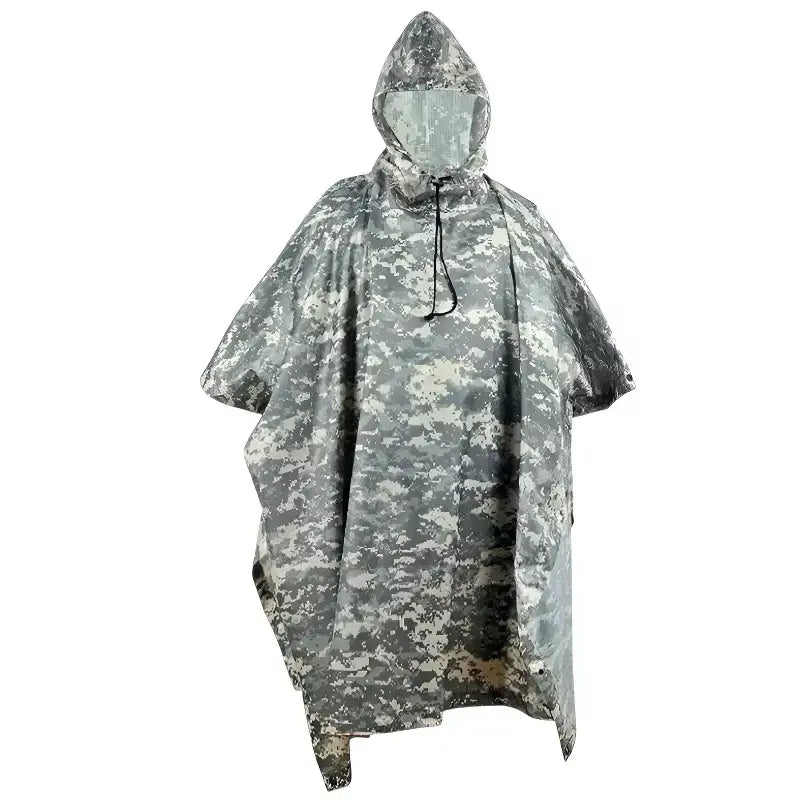 Poncho militaire vert olive
