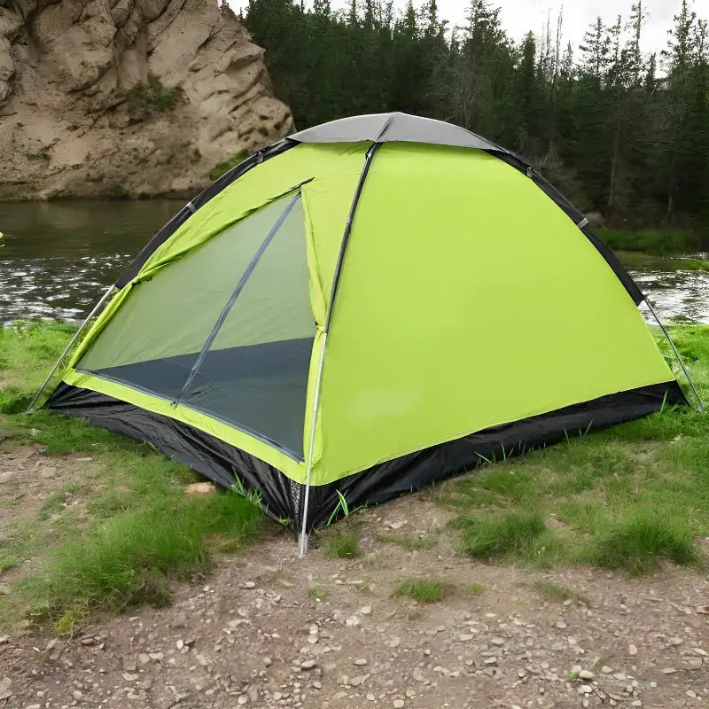 Tente 1 place dôme arceaux légère