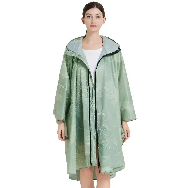 Poncho pluie femme coupe-vent imperméable