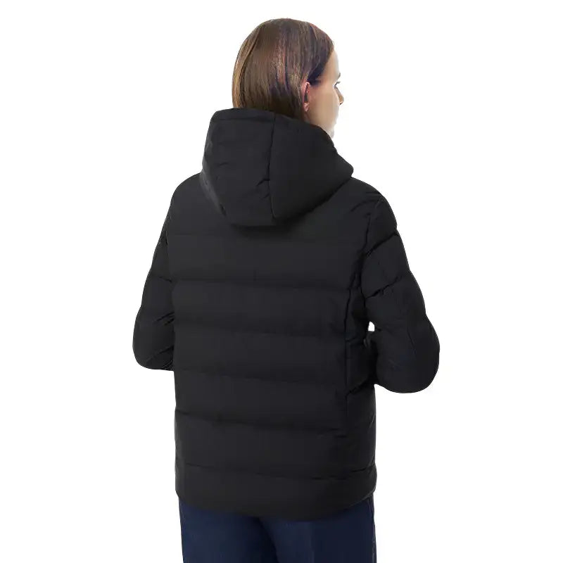 Doudoune chauffante capuche hiver