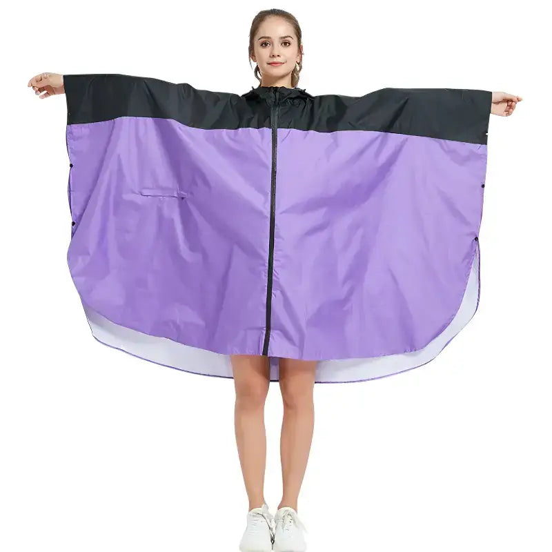 Poncho de pluie femme
