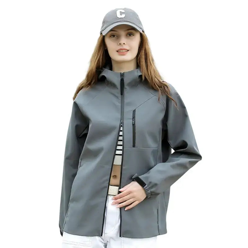 Veste softshell randonnée doublure maille