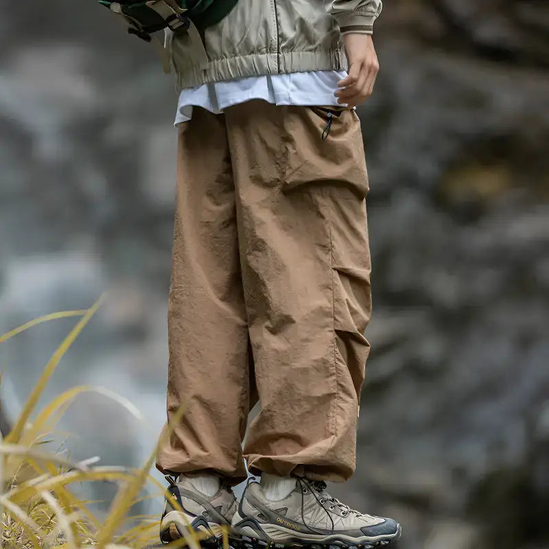 Pantalon trekking désert nylon ample