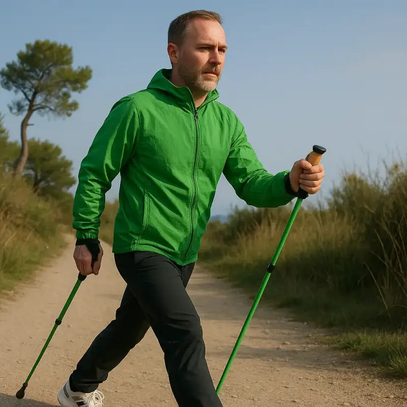 Bâton marche nordique télescopique aluminium