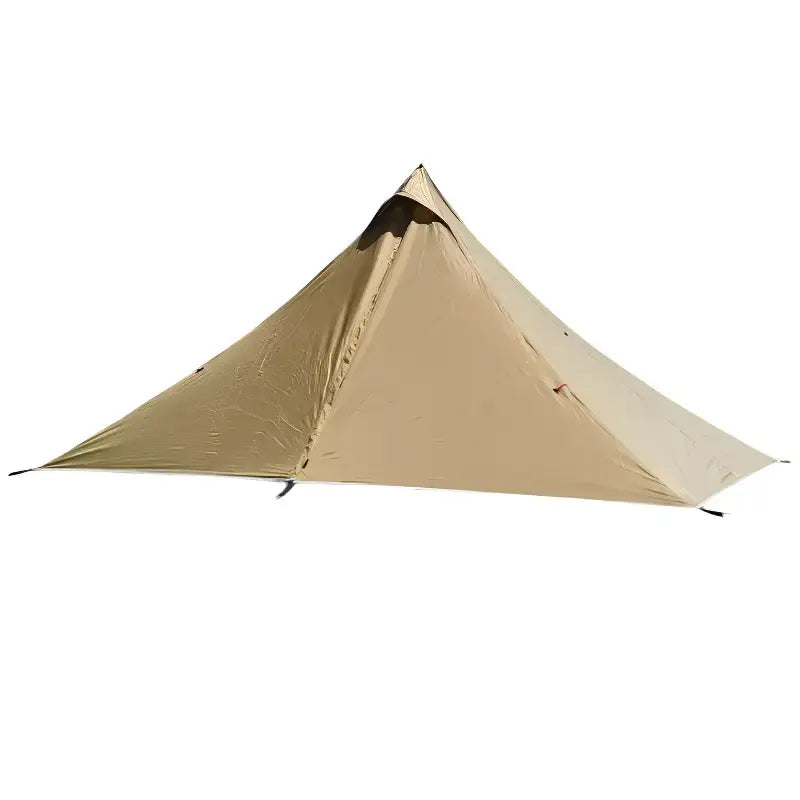 Tente camping pyramide montage bâton