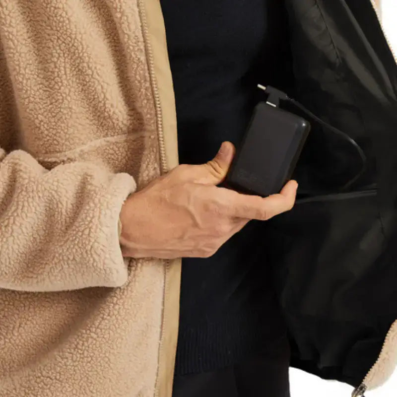 Veste polaire chauffante homme outdoor