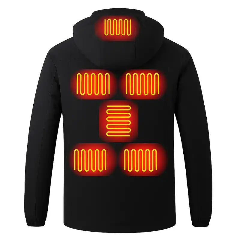 Veste chauffante professionnelle chantier