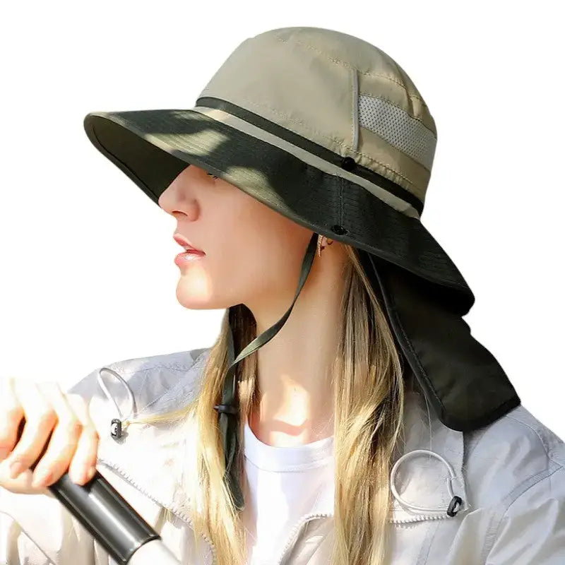 Chapeau randonnée femme anti-uv fonctionnel