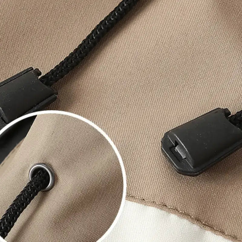 Veste randonnée homme capuche bicolore