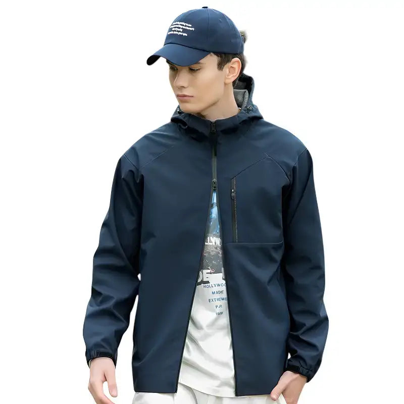 Veste softshell randonnée doublure maille