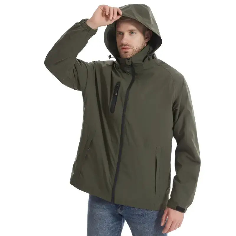Veste chauffante homme fine outdoor loisir